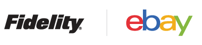 Fidelity and eBay logo
